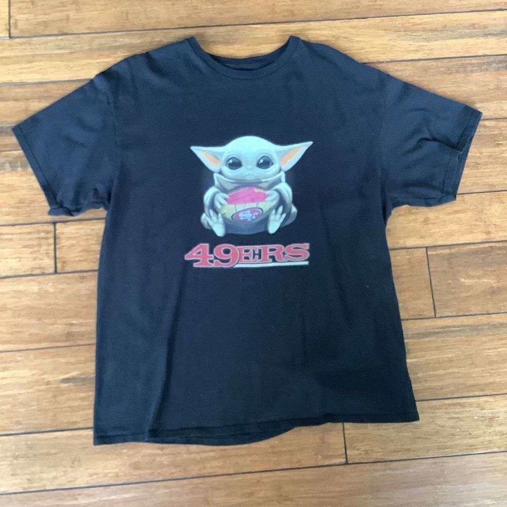 Yoda + 49'ers‎ Football Tee-Shirt